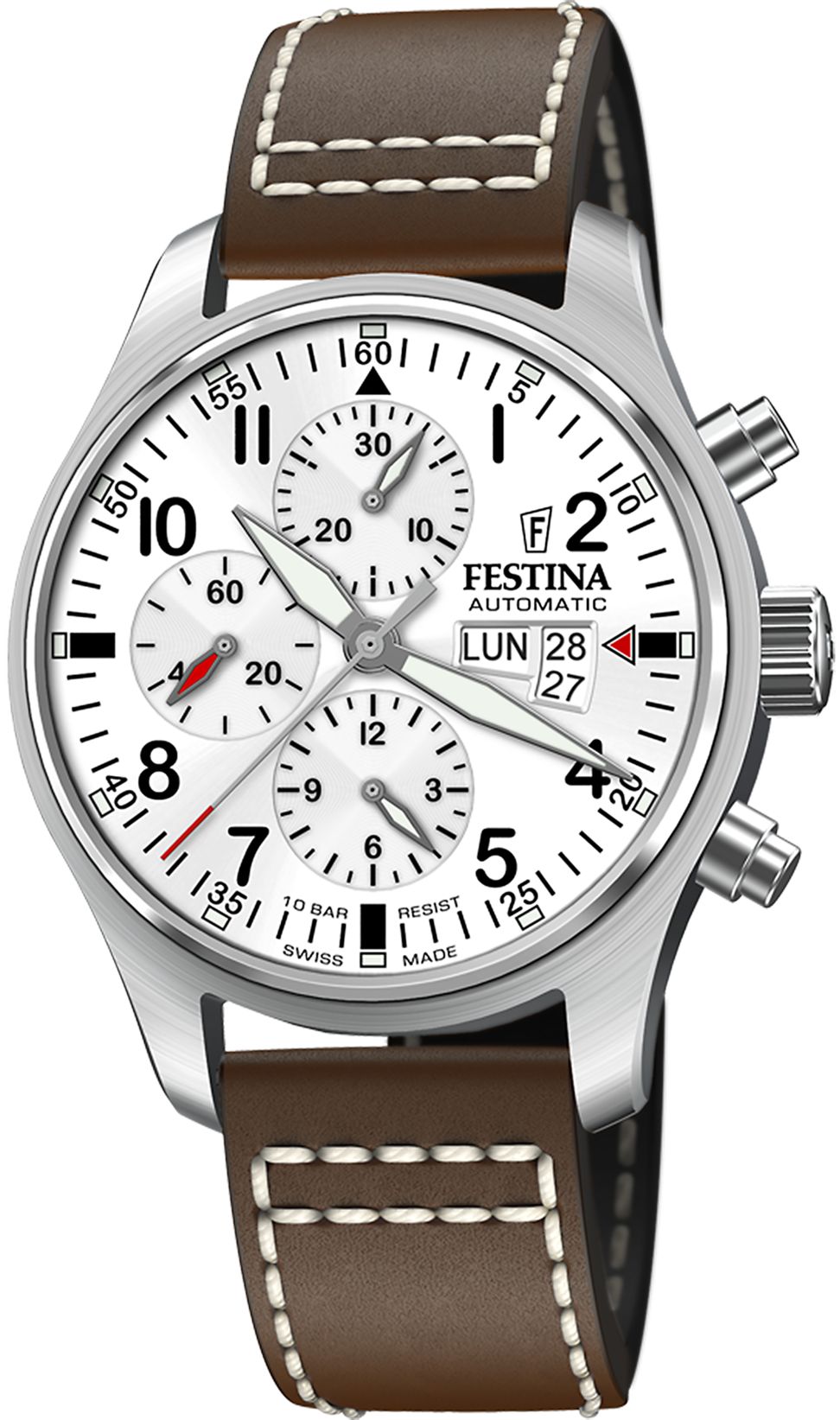 FESTINA Swiss Premium Pilot Watch Series Automatic Chronograph f20150_1 f20150/1